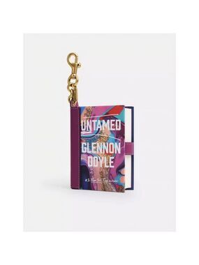 NWT Coach - Untamed Book Bag Charm By Glennon Doyle NYT #1 Best Seller